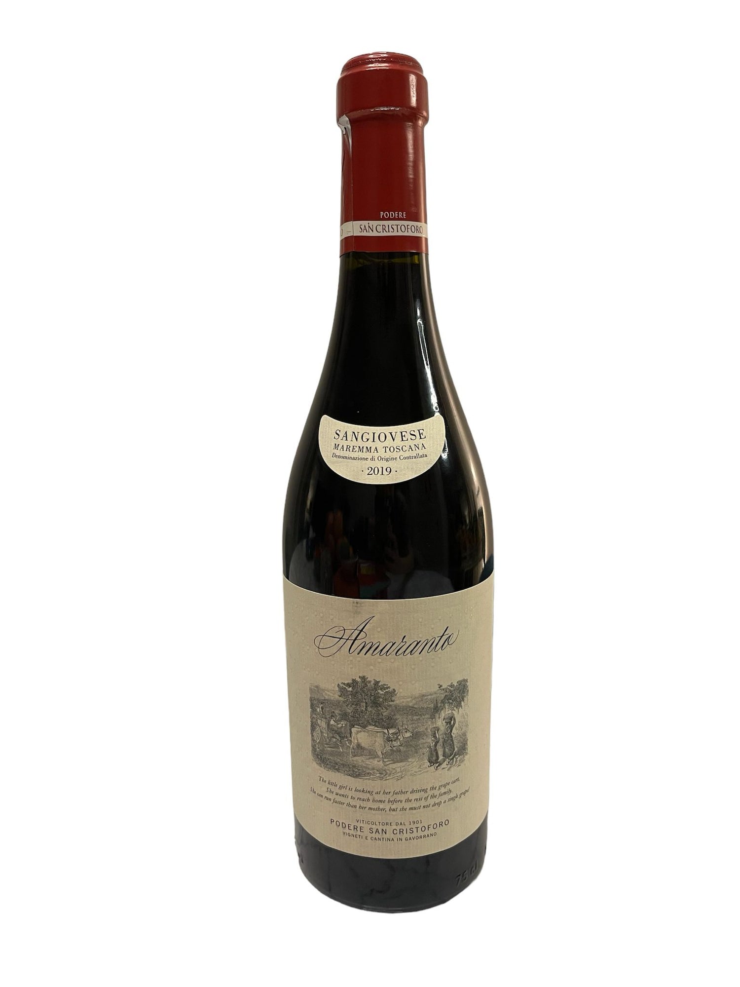 Podere San Cristoforo Sangiovese &quot;Amaranto&quot;, Maremma Toscana I.G.T